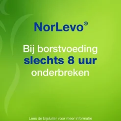 Norlevo Levonorgestrel Morning After Pil 1,5 mg
