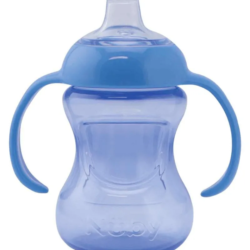 Nûby Nuby Mini Easy Grip Drinkbeker Handvaten Blauw 4 Maanden 150 ML