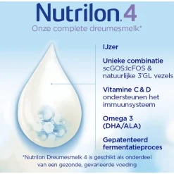 Nutrilon 4 Dreumesmelk Peuter Vanaf 1 Jaar 800 gram