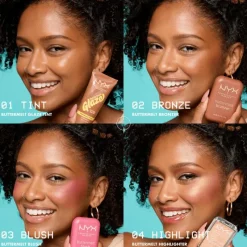 NYX Professional Makeup Buttermelt Highlighter 0