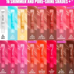 NYX Professional Makeup Jelly Jop Lipgloss 09 Jelly Jammin Roze