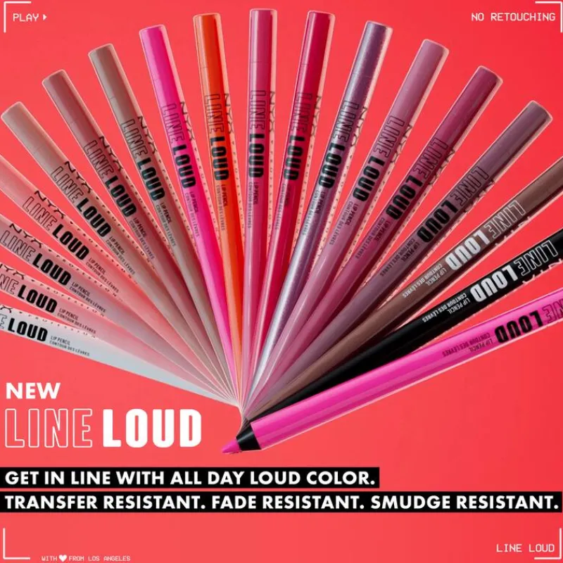 NYX Professional Makeup Line Loud Lip Liner 07