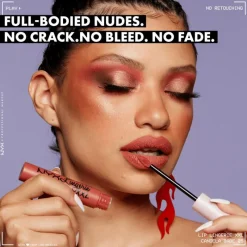 NYX Professional Makeup Lip Lingerie XXL Mat Liquid Lippenstift Unlaced