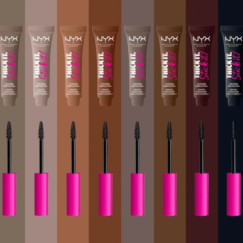 NYX Professional Makeup Thick It. Stick It! Wenkbrauwmascara 7 Espresso
