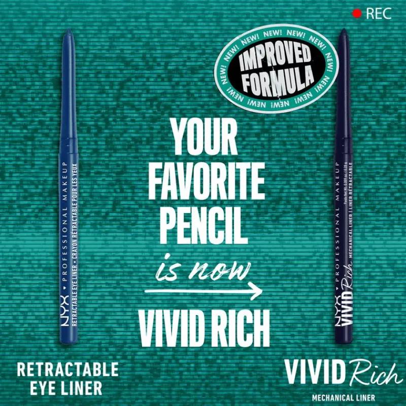 NYX Professional Makeup Vivid Rich Mechanical Pencil Under Moonstone