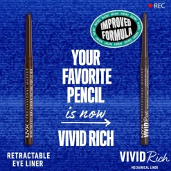 NYX Professional Makeup Vivid Rich Mechanical Pencil Sapphire Bling