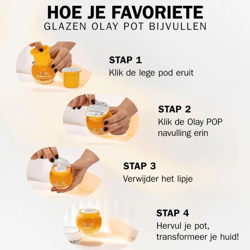 Olay Vitamine C Dagcrème SPF30 Navulling 50 ML