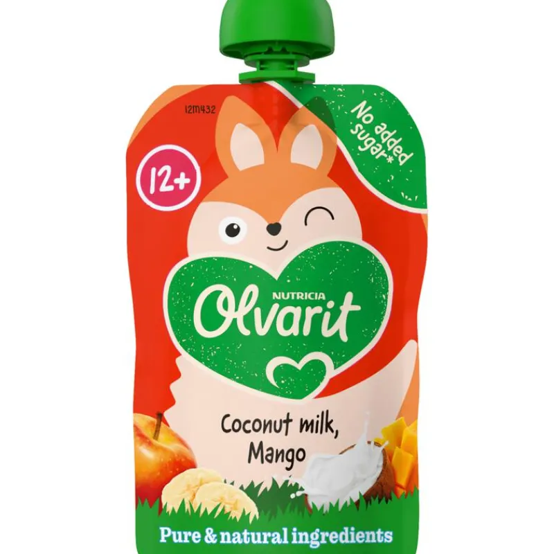 Olvarit Knijpfruit Kokosmelk Mango