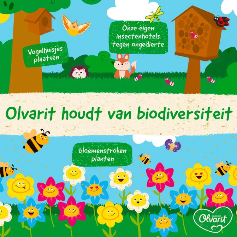 Olvarit Knijpfruit Smoothie Bosvrucht