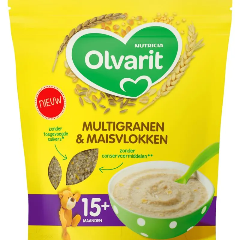 Olvarit Multigranen & Maisvlokken Babypak 15 maanden