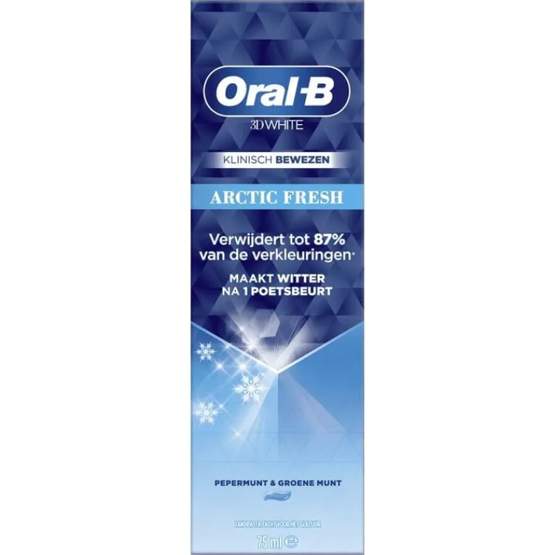 Oral-B 3D White Arctic Fresh Tandpasta 75 ML