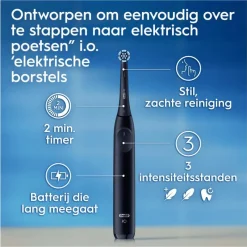 Oral-B iO 2 Duo Zwart & Roze 2 Elektrische Tandenborstels