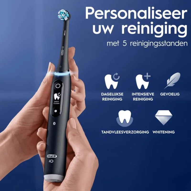 Oral-B iO 6N Zwart Elektrische Tandenborstel
