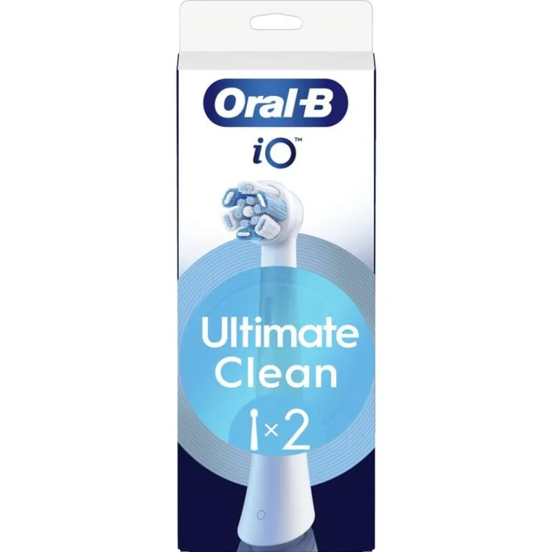 Oral-B iO Ultimate Clean Opzetborstels Wit 2 Stuks