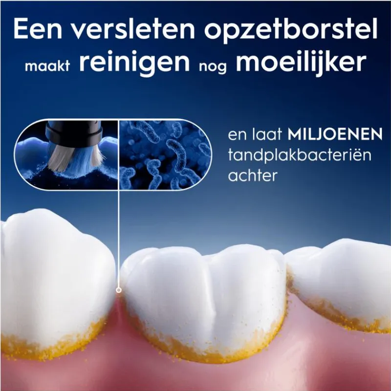 Oral-B iO Ultimate Clean Opzetborstels Wit 2 Stuks
