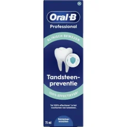 Oral-B Professional Tandsteencontrole Reinigingskristallen Tandpasta - 75 ML
