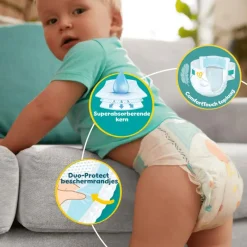 Pampers Baby Dry Luiers Maat 7 15+ KG 16 Stuks