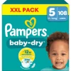 Pampers Baby Dry XXL Pack Luiers Maat 5 11-16 KG 108 Stuks