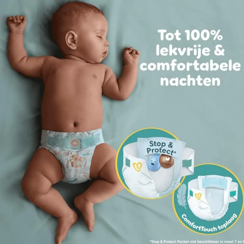 Pampers Baby Dry XXL Pack Luiers Maat 4 9-14 KG 120 Stuks