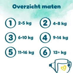 Pampers Harmonie Luiers Maat 4 9-14 KG 22 Stuks