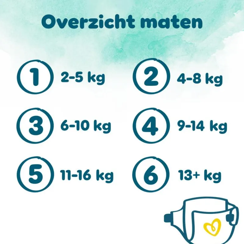 Pampers Harmonie Luiers Maat 4 9-14 KG 22 Stuks