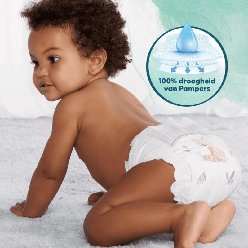 Pampers Harmonie Luiers Maat 1 2-5 KG 22 Stuks