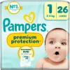 Pampers Premium Protection Luiers Maat 1 2-5 KG 26 Stuks