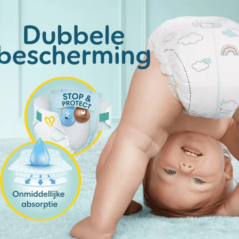 Pampers Premium Protection Luiers Maat 4 9-14 KG 25 Stuks