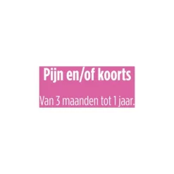 Panadol Junior Zetpillen 125 mg Paracetemol voor Kinderen van 3 maanden tot 1 jaar