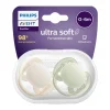 Philips Avent Fopspeen Ultra Soft 0-6M Double Pack, mixed - SCF091/39