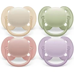 Philips Avent Fopspeen Ultra Soft 0-6M Double Pack, mixed - SCF091/39