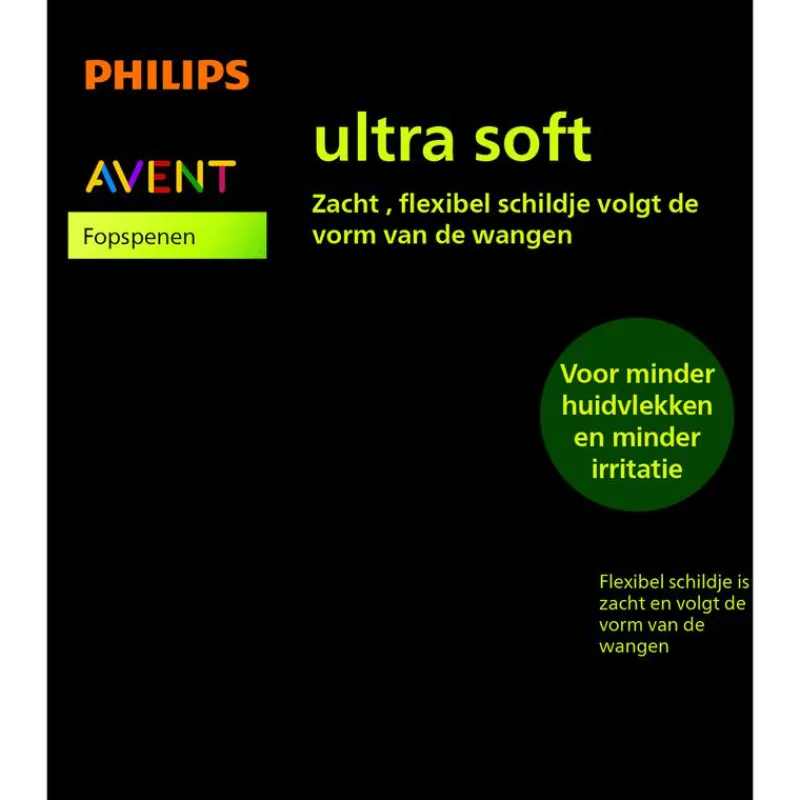 Philips Avent Fopspeen Ultra Soft 18M+ Double Pack - SCF093/05