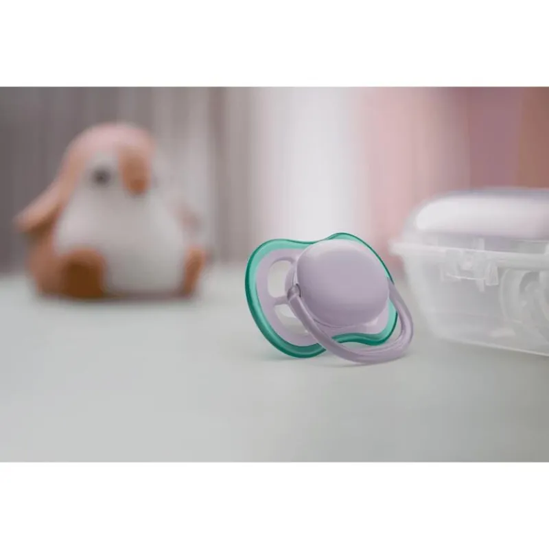 Philips Avent Fopspeen Ultra Air Day 0-6M Double Pack, mixed - SCF087/05