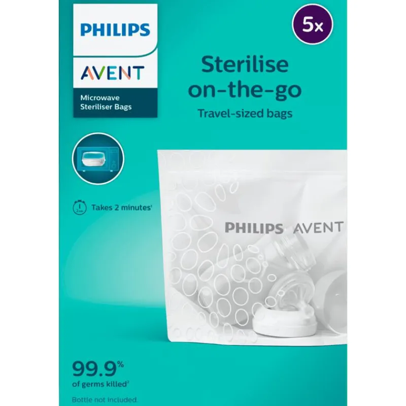 Philips Avent Sterelisatiezakjes on-the-go 5 st SCF297/05