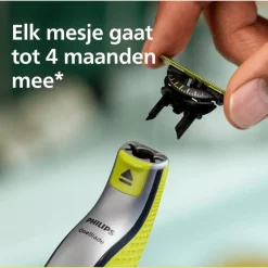 Heren Philips OneBlade 360 Vervangmesjes + Body kit - QP624/50