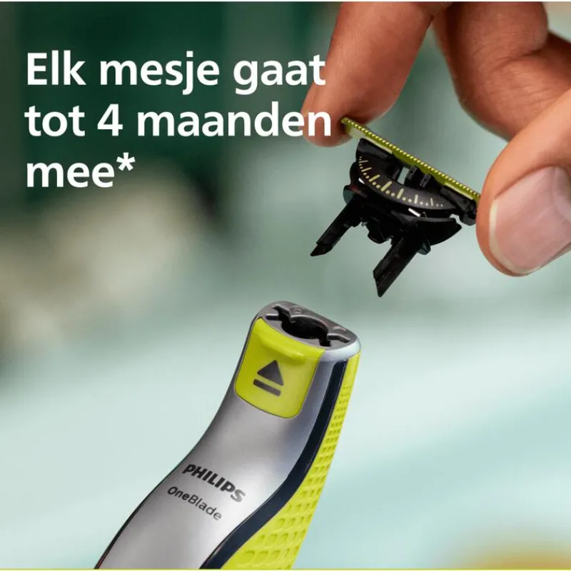 Heren Philips OneBlade 360 Vervangmesjes + Body kit - QP624/50