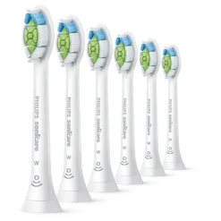 Philips Sonicare Optimal White Opzetborstel Wit 6 pack - HX6066/87