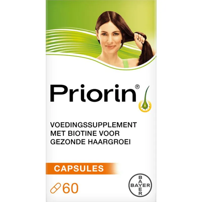 Priorin 60 Capsules Met Biotine Voor Sterk En Vol Haar Van Binnenuit