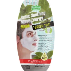 Purederm Relax Soothing Men's Energy Mask Green Tea