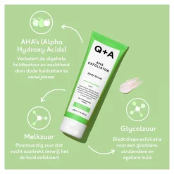 Q+A AHA Exfoliator Body Scrub 250ML