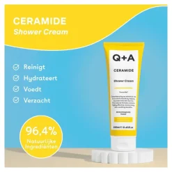 Q+A Ceramide Shower Cream 250 ML