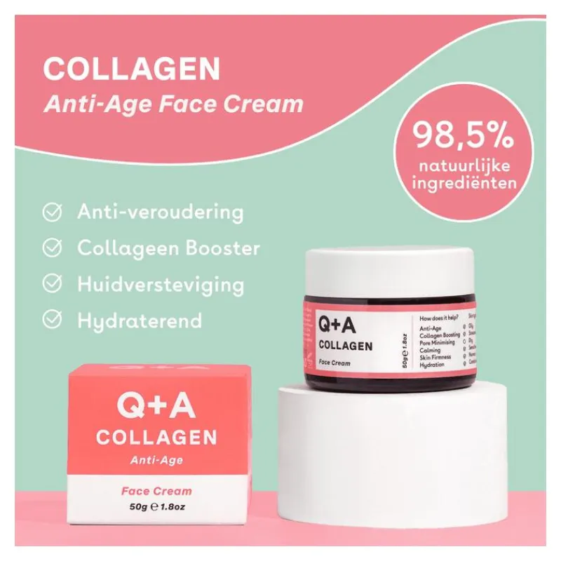 Q+A Collagen Face Cream 50 GR