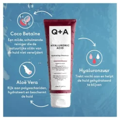 Q+A Hyaluronic Acid Gel Cleanser 125 ML