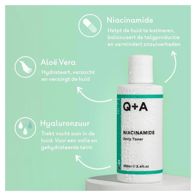 Q+A Niacinamide Daily Toner 100 ML