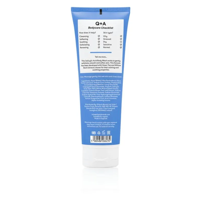 Q+A Salicylic Acid Body Wash 250ML