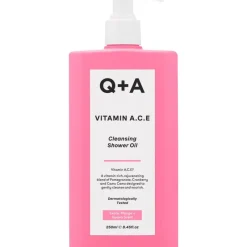 Q+A Vitamin A.C.E Cleansing Shower Oil 250 ML