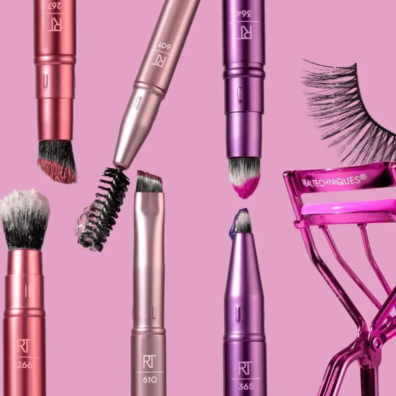 Real Techniques Double Time Brush + Lash Set