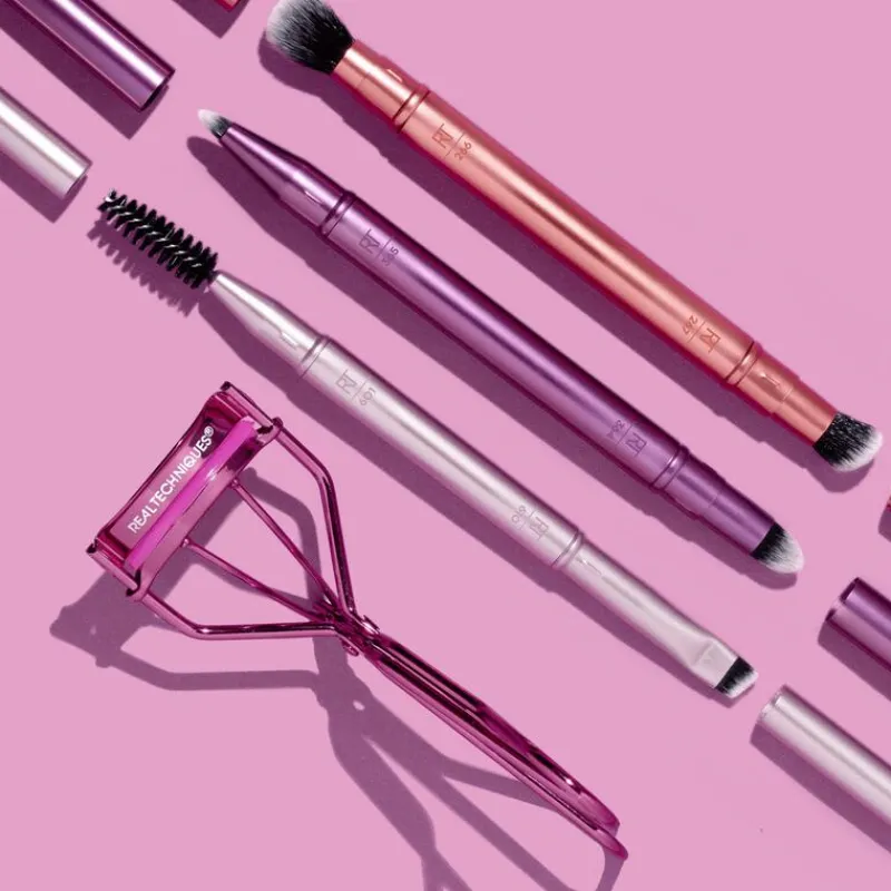 Real Techniques Double Time Brush + Lash Set