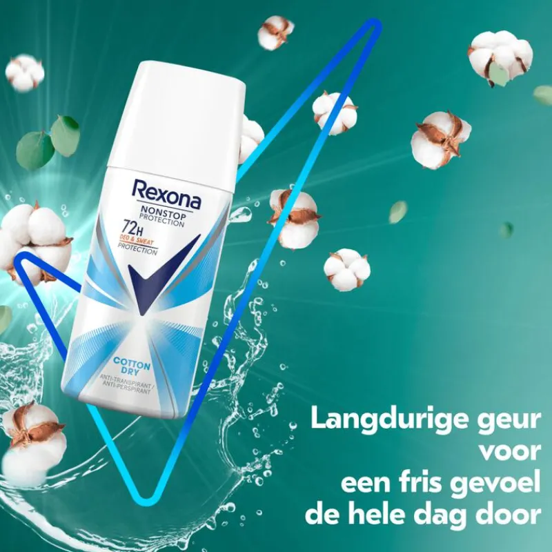 Rexona - Cotton Dry Deodorant Spray 35ml