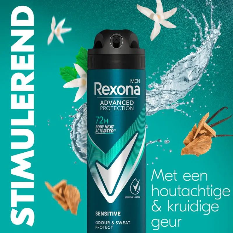 Rexona Men Advanced Protection Sensitive Deodorant Spray 150 ML